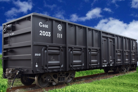 80t-Level Top-Open Wagon